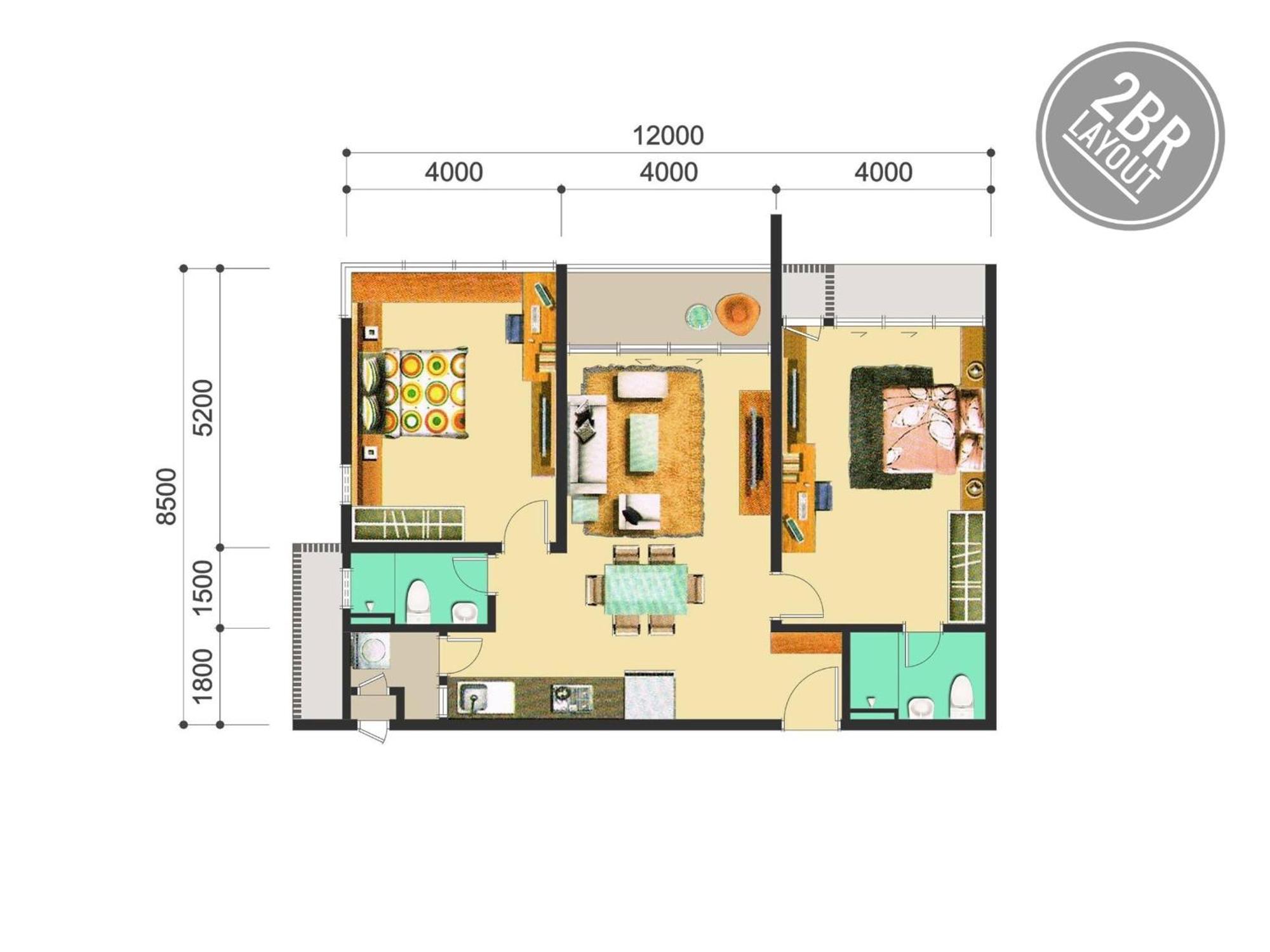 Jzstay - Atlantis Residences Melaka - 1Br & 2Br Zewnętrze zdjęcie